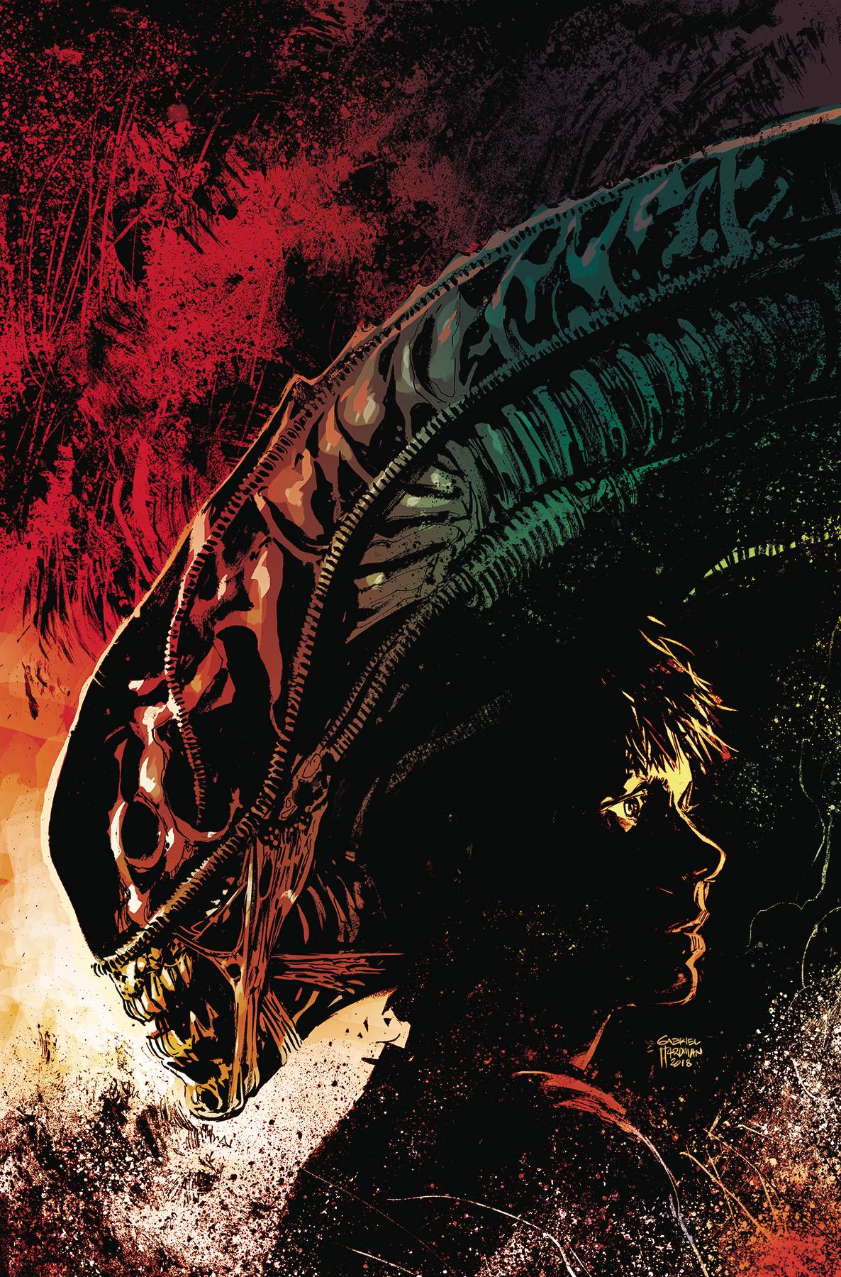 Aliens Dust To Dust #3 Main Cover (Mature) (Of 4)