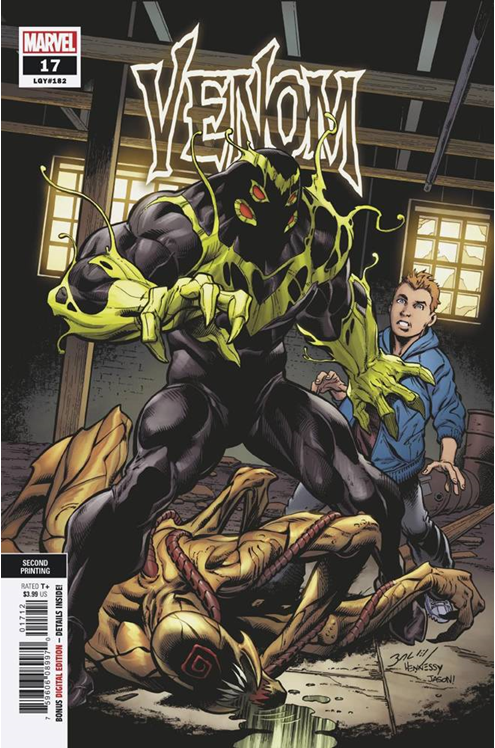 Venom #17 New Art Bagley Variant Ac (2018)