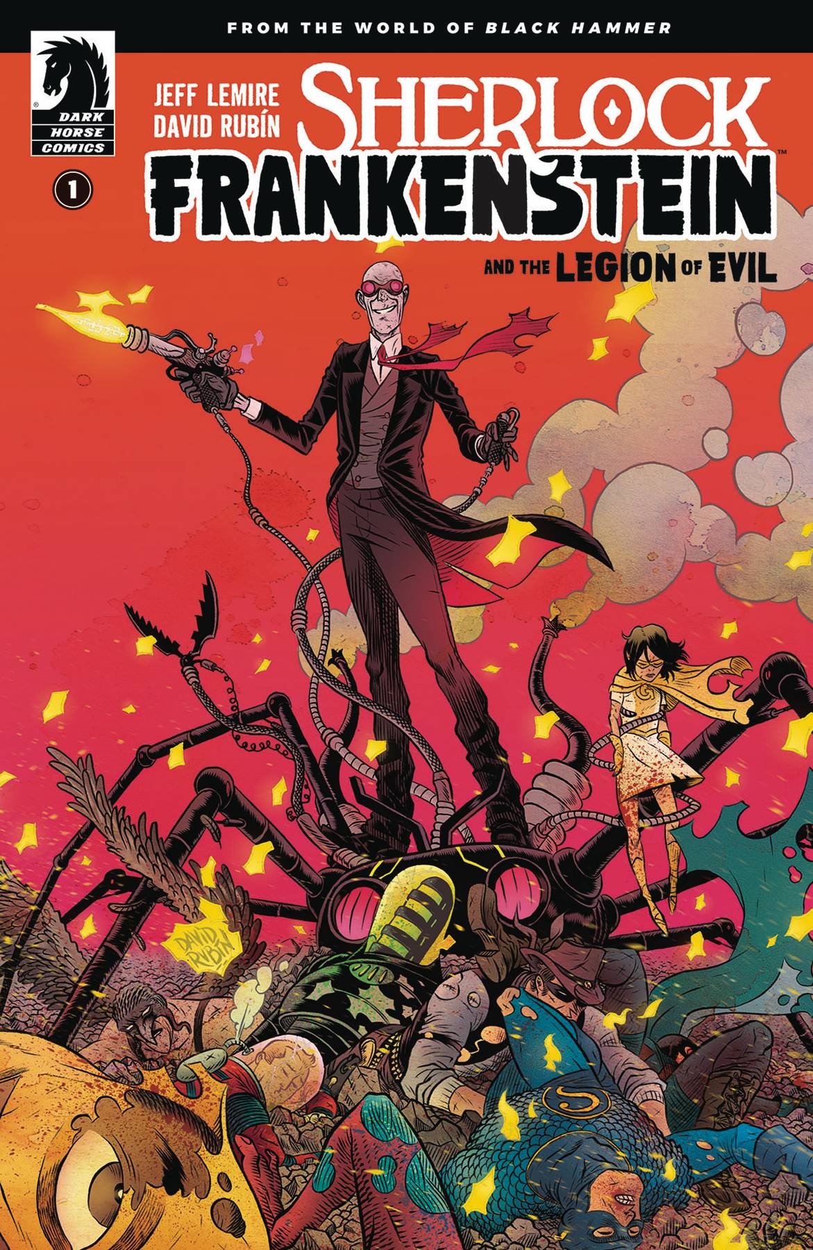 Sherlock Frankenstein & Legion of Evil #1 Main (Of 4)