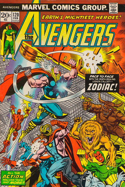 Avengers #120 Near Mint (9.2 - 9.8)