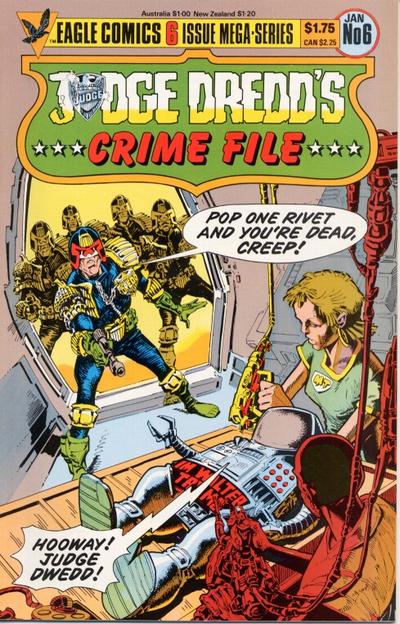 Judge Dredd's Crime File #6-Fine (5.5 – 7)