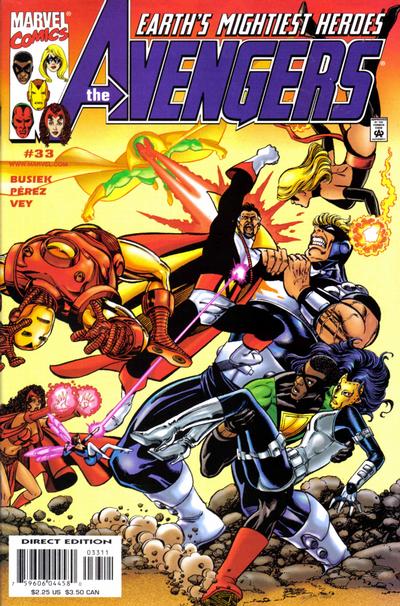 Avengers #33 [Direct Edition] - Fn- 5.5