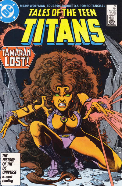 Tales of The Teen Titans #77 [Direct]-Very Good (3.5 – 5) Brian Bolland Cover Art