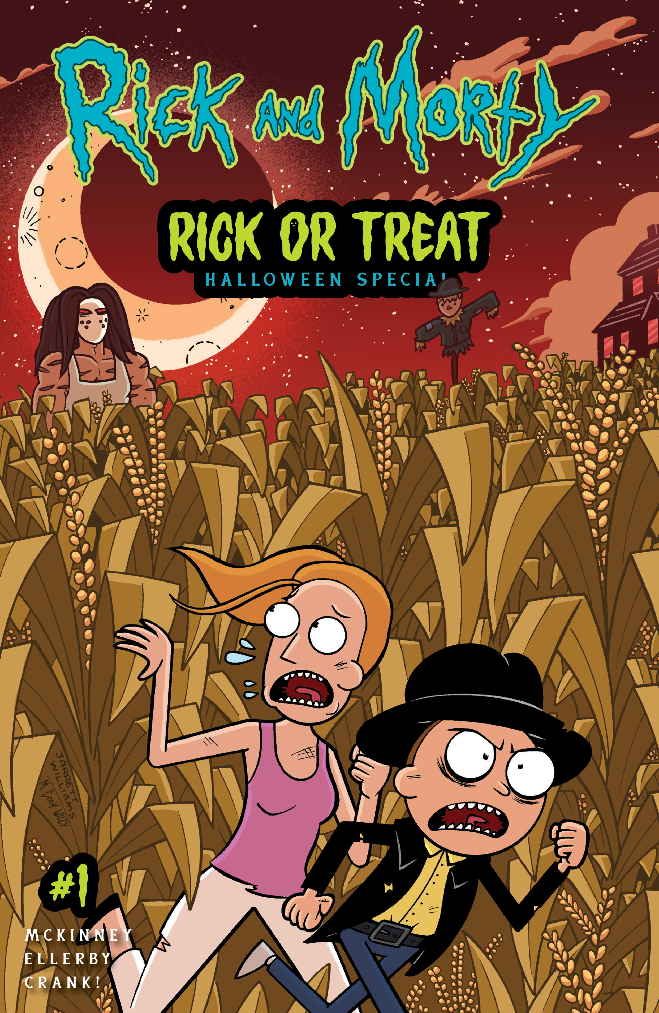 Rick and Morty Horrickfic Halloween Special #1 (One Shot) Cover B Jarrett Williams Variant (Mature)