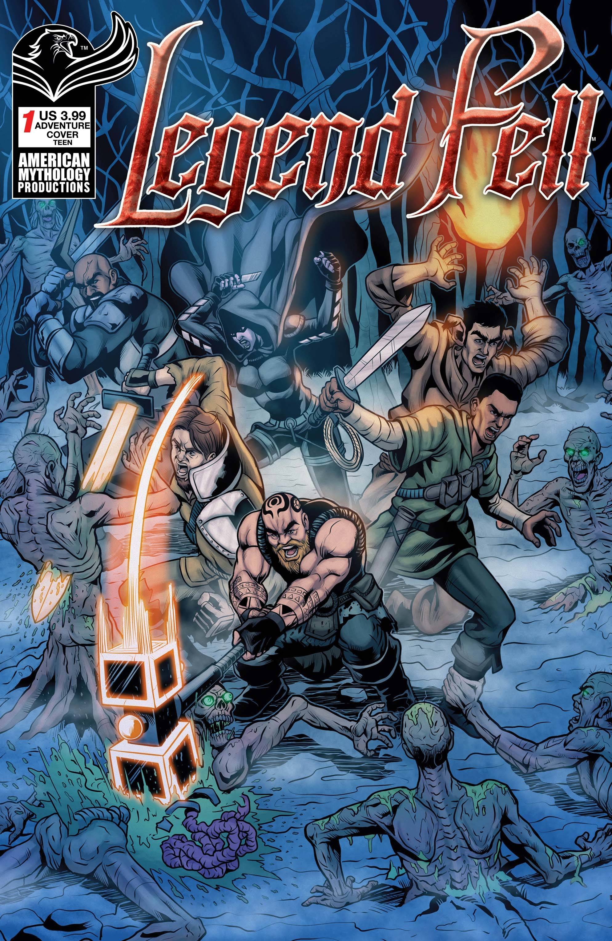 Legend Fell #1 Adventure Awaits Marques Cover