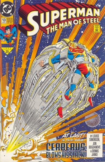 Superman: The Man of Steel #13 [Direct]-Very Fine