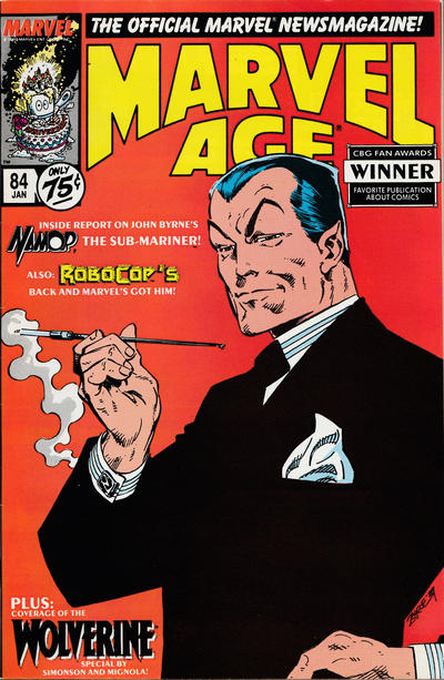 Marvel Age #84-Fine (5.5 – 7)