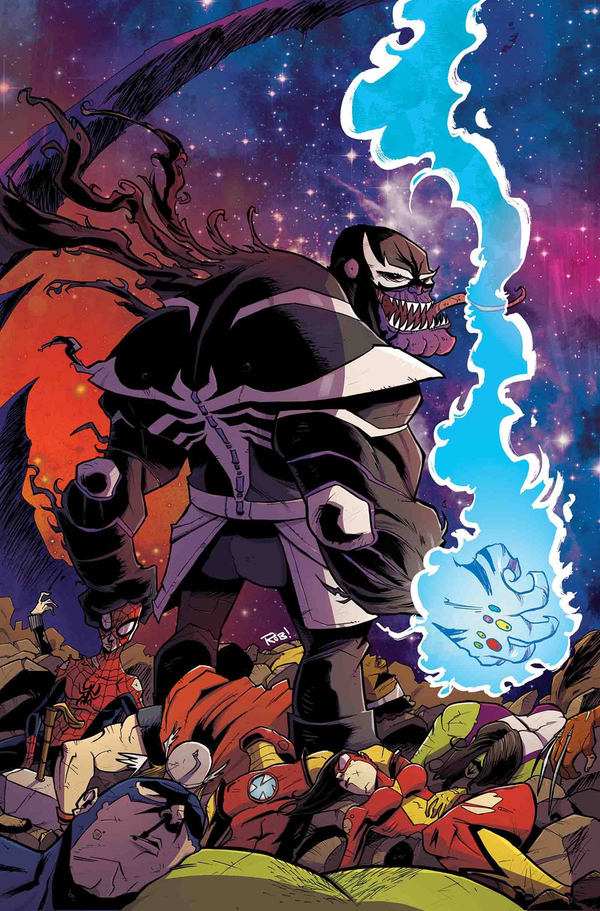 Thanos #5 Gullory Venomized Variant