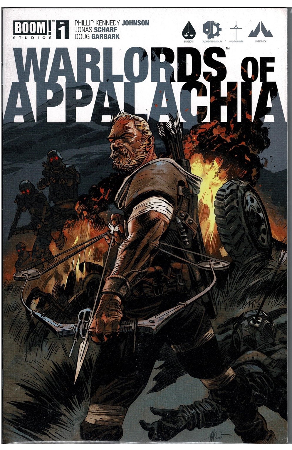 Warlords of Appalachia #1-4 Comic Pack