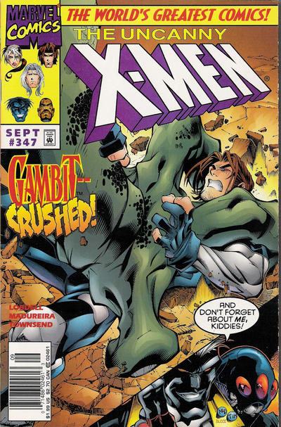 The Uncanny X-Men #347 [Newsstand]-Fine (5.5 – 7)
