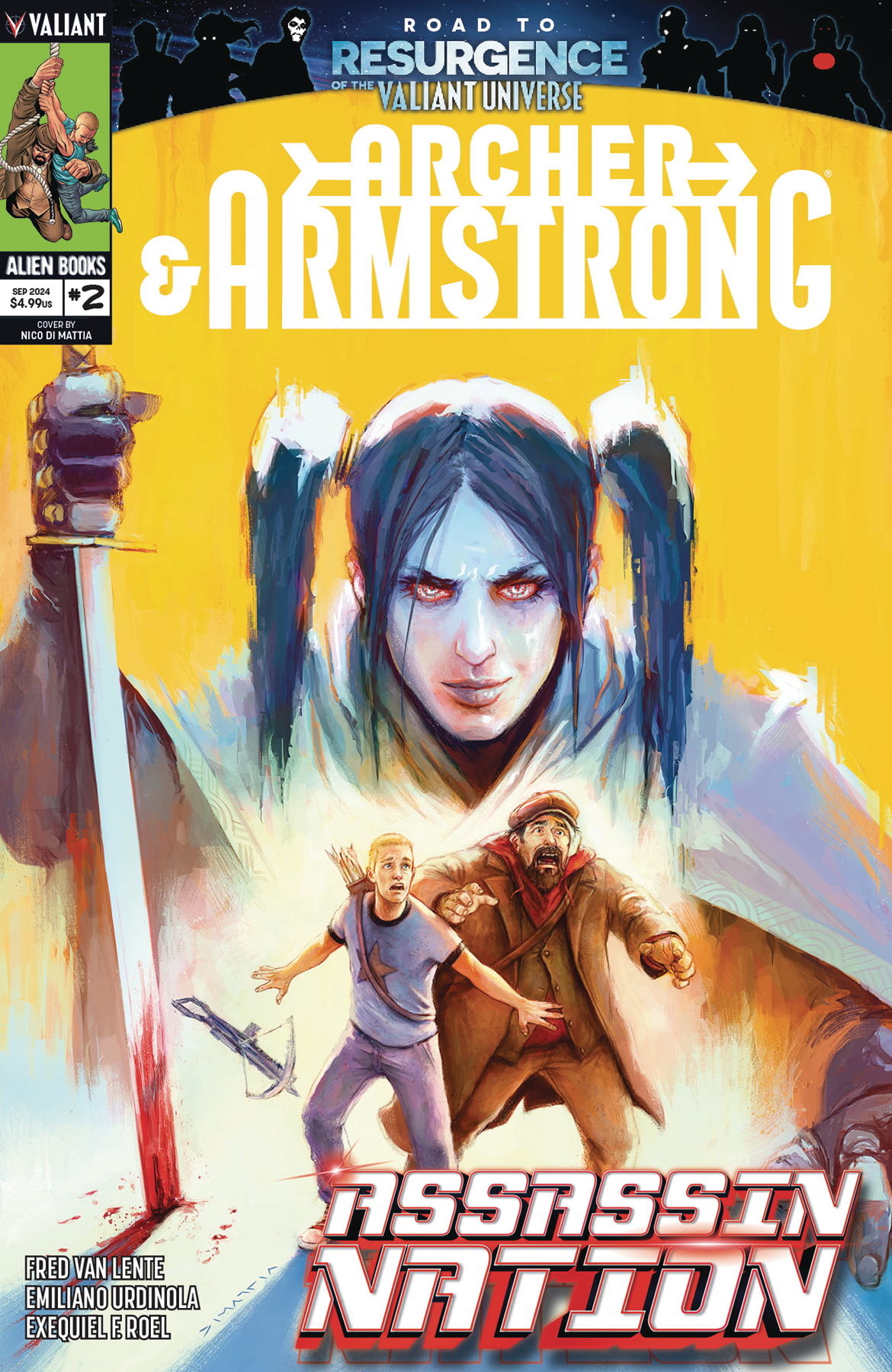 Archer & Armstrong Assassin Nation #2 Cover A Di Mattia (Of 2)