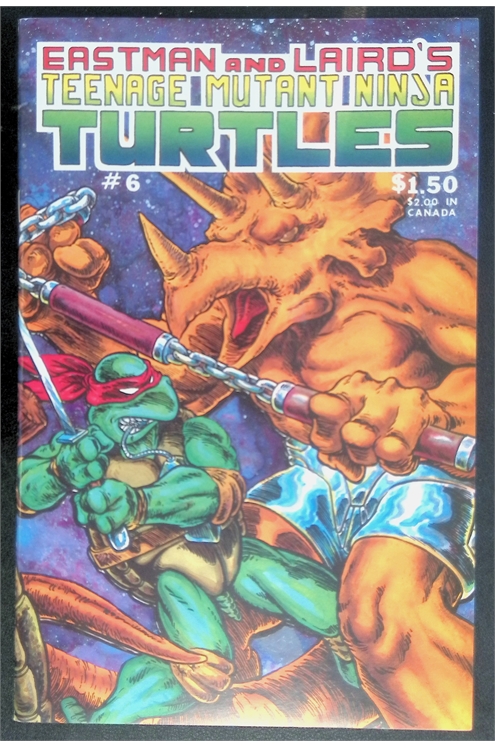 Teenage Mutant Ninja Turtles #6 [1986]-Fine (5.5 – 7)