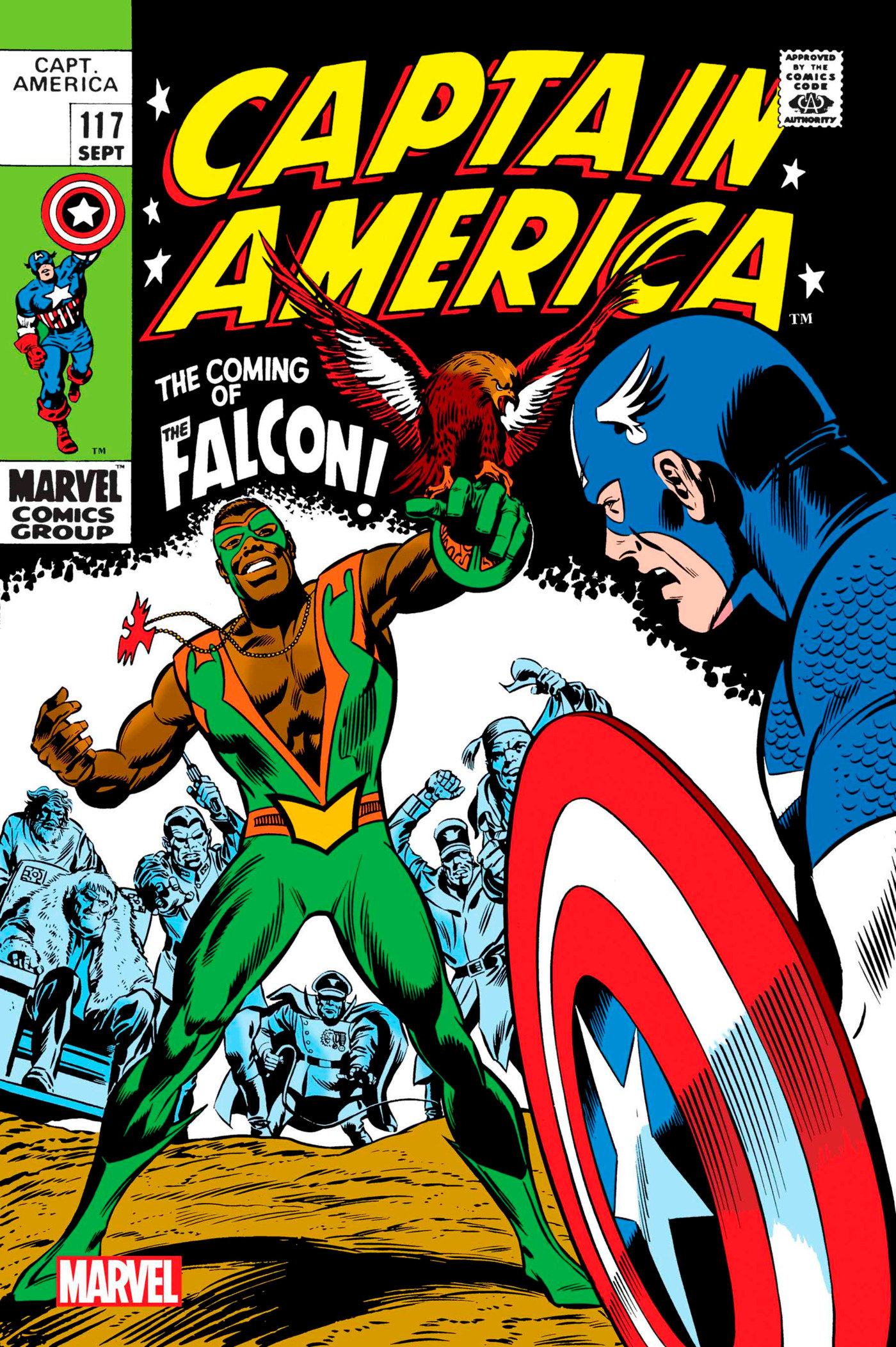 Captain America Facsimile Edition #117 (2024 Printing)