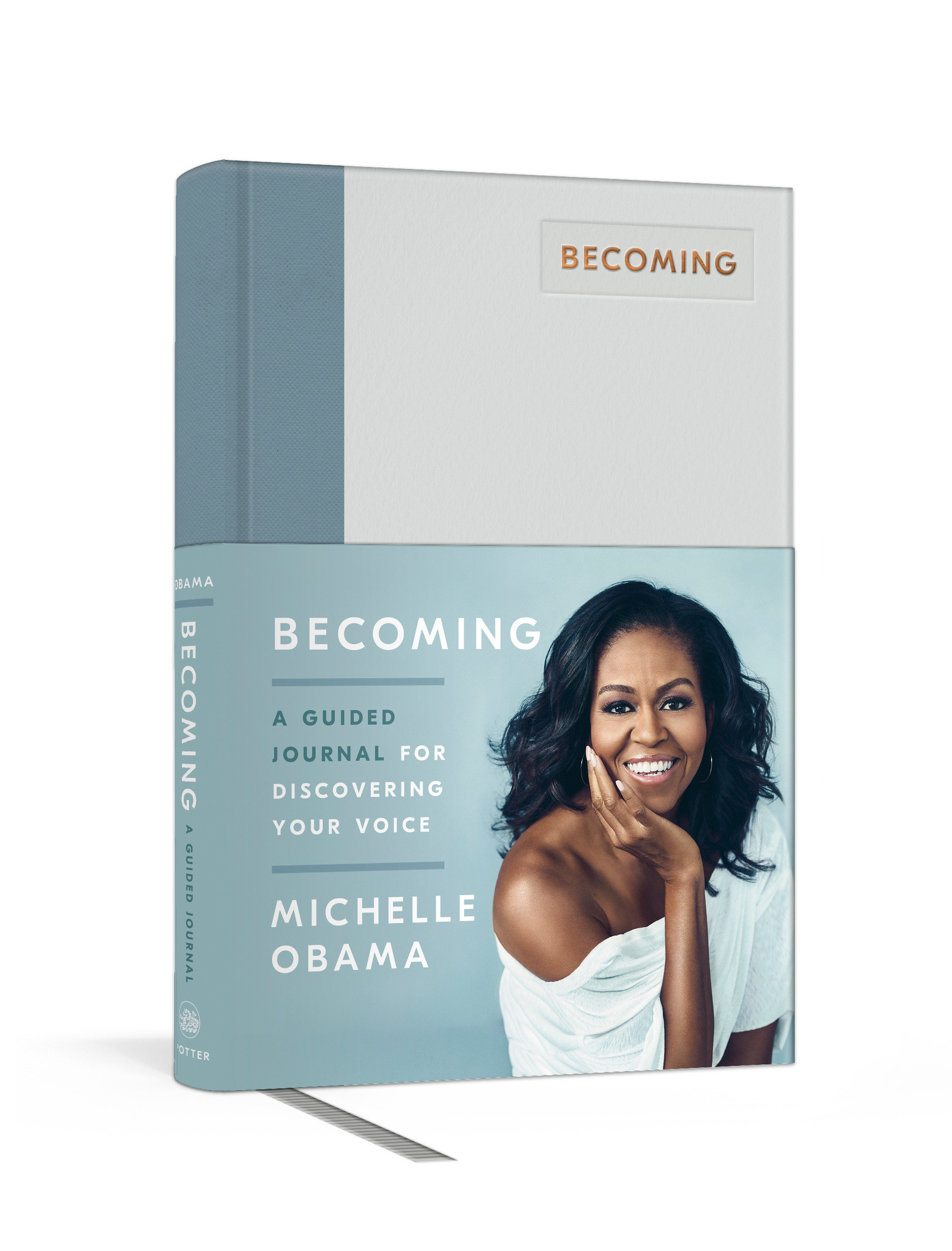 Becoming: A Guided Journal for Discovering Your Voice (Hardcover Book)