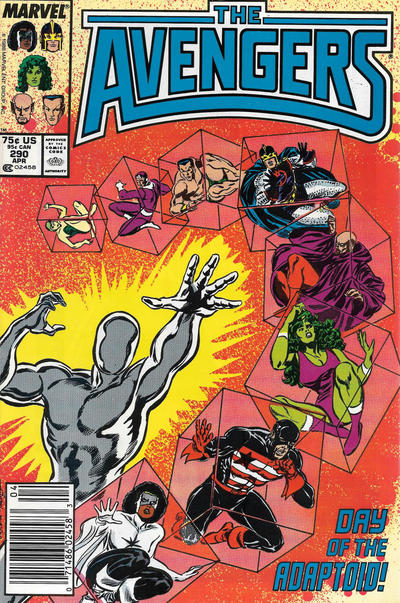 The Avengers #290 [Newsstand]-Fine 