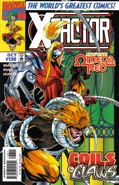 X-Factor #138 [Direct Edition]-Very Fine (7.5 – 9)