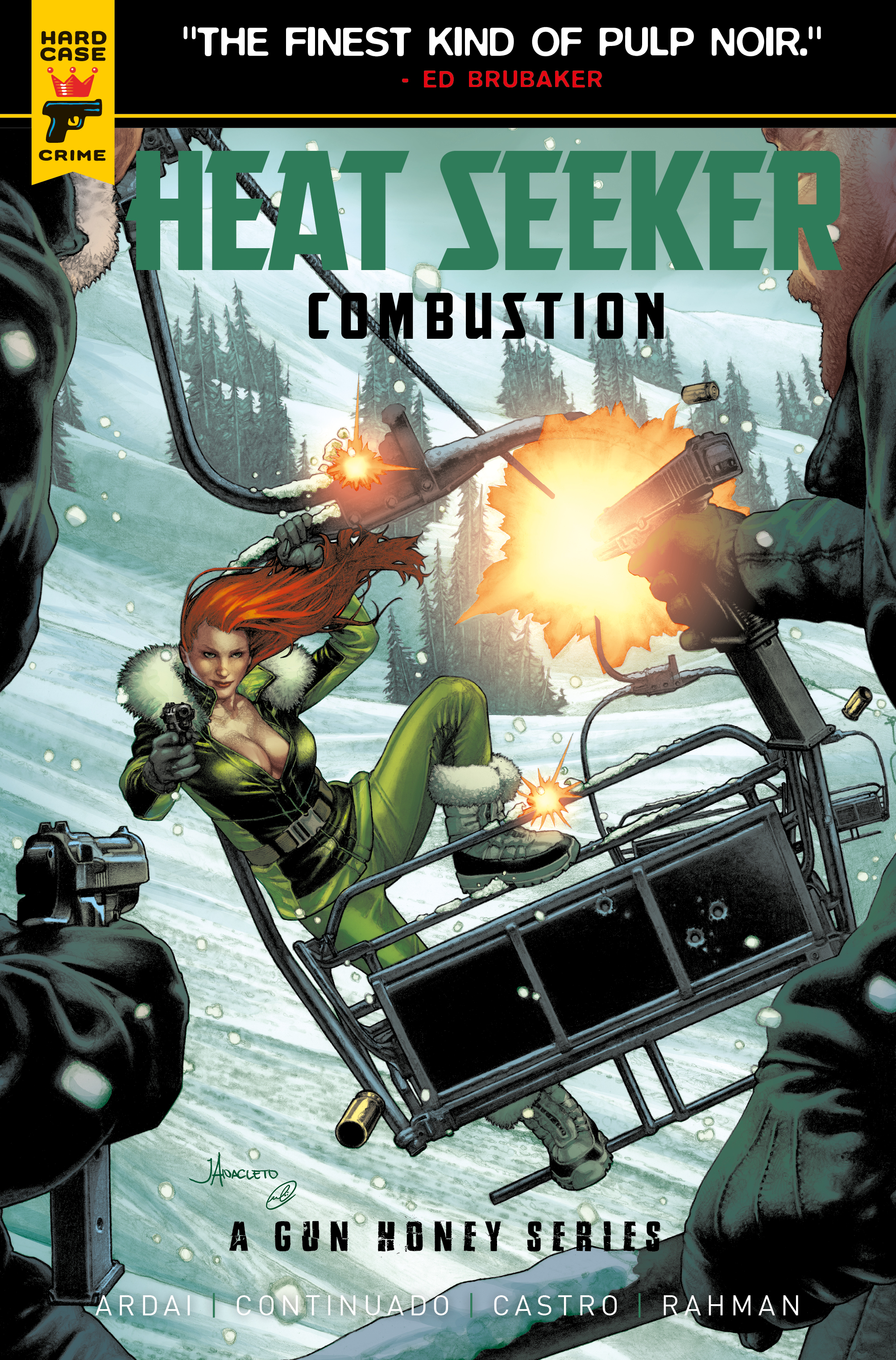 Heat Seeker Combustion Gun Honey Series #2 Cover B Anacleto (Mature)