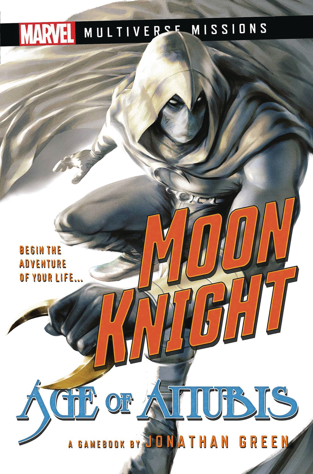 Moon Knight Age of Anubis Marvel Multiverse Missions Adventure Soft Cover