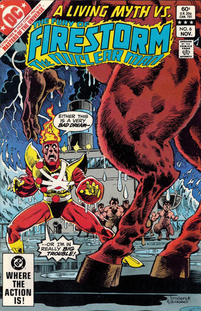 The Fury of Firestorm #6 [Direct]14-Page Preview of Masters of The Universe #1 (1982)