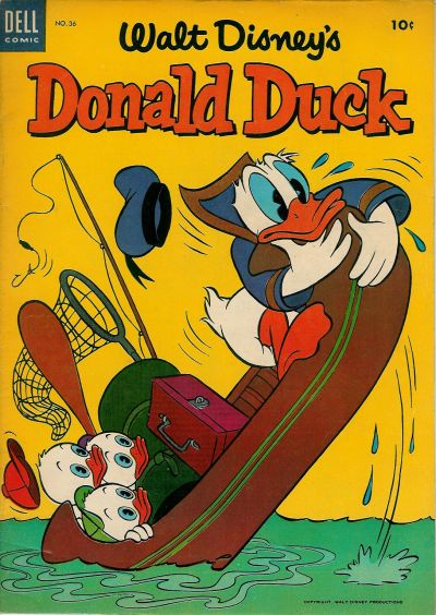 Walt Disney's Donald Duck #36-Very Good (3.5 – 5)