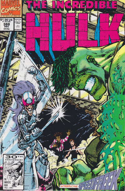 The Incredible Hulk #388 [Direct] - Vf 8.0