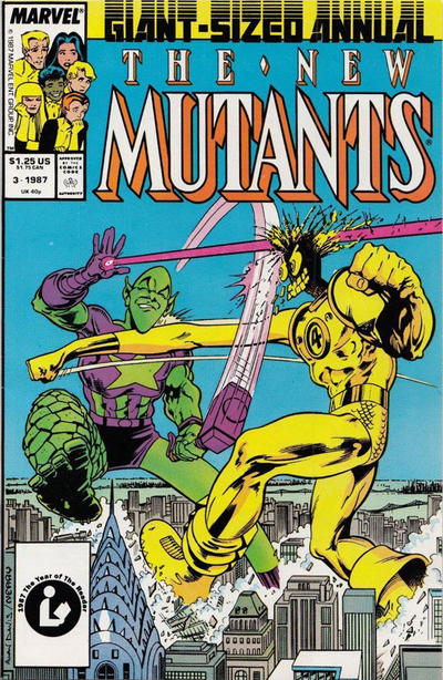 The New Mutants Annual #3 [Direct] - Fn/Vf