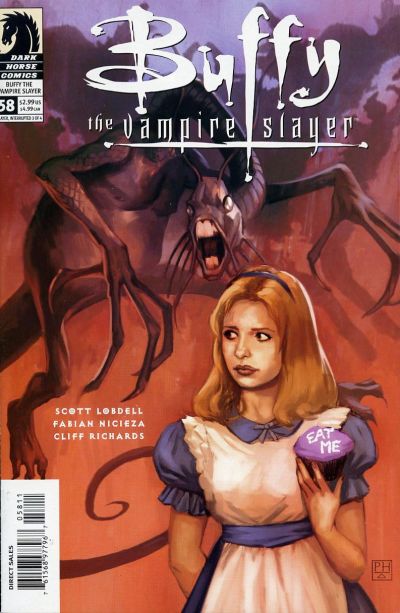 Buffy the Vampire Slayer #58 Slayer Interrupted (Part 3 of 4) Art Cover