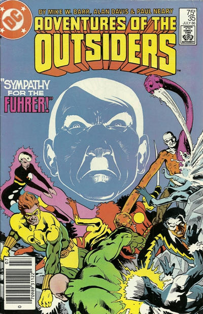 Adventures of The Outsiders #35 [Newsstand]-Very Good (3.5 – 5)