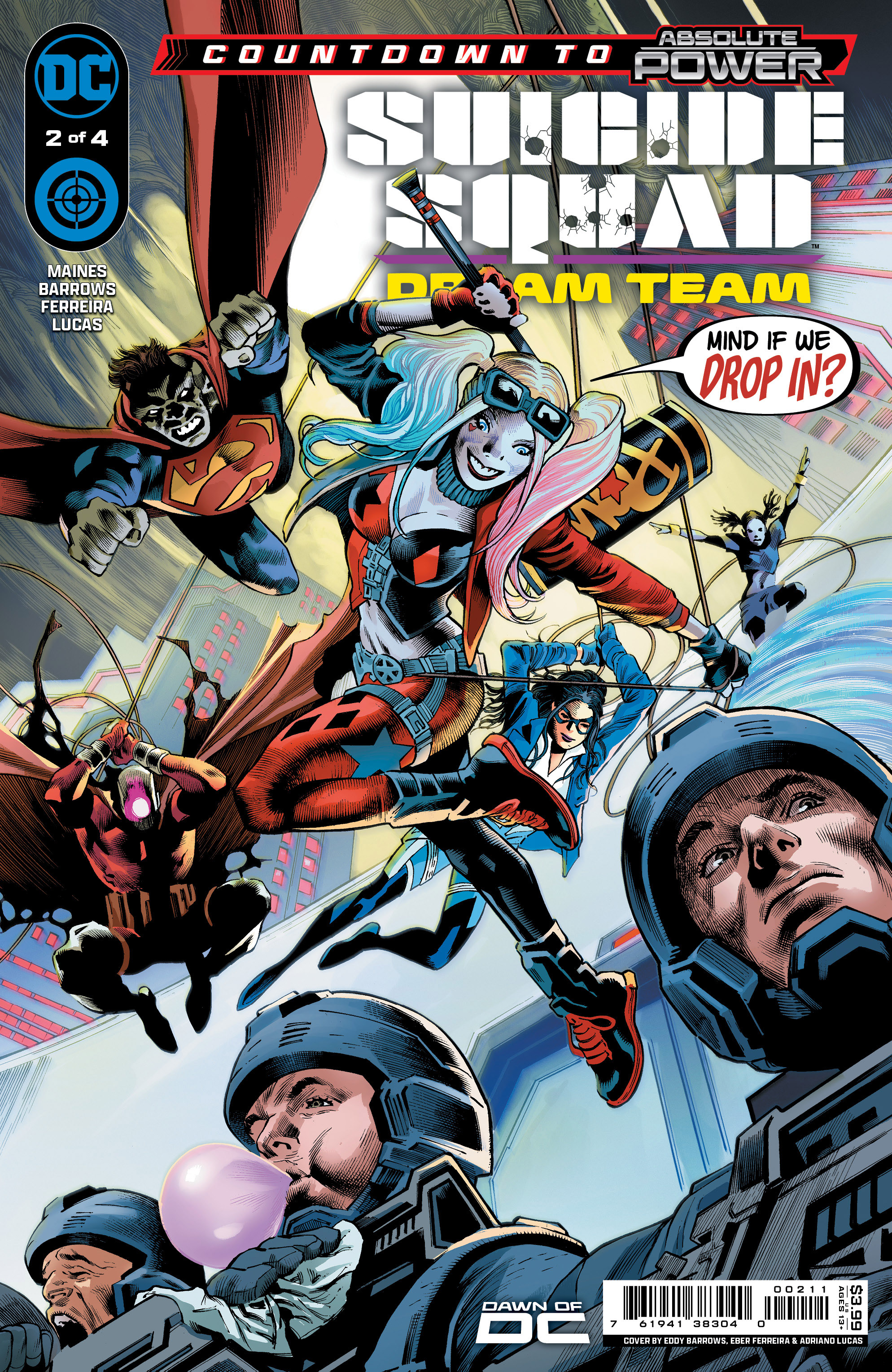 Suicide Squad Dream Team #2 Cover A Eddy Barrows & Eber Ferreira (Of 4)