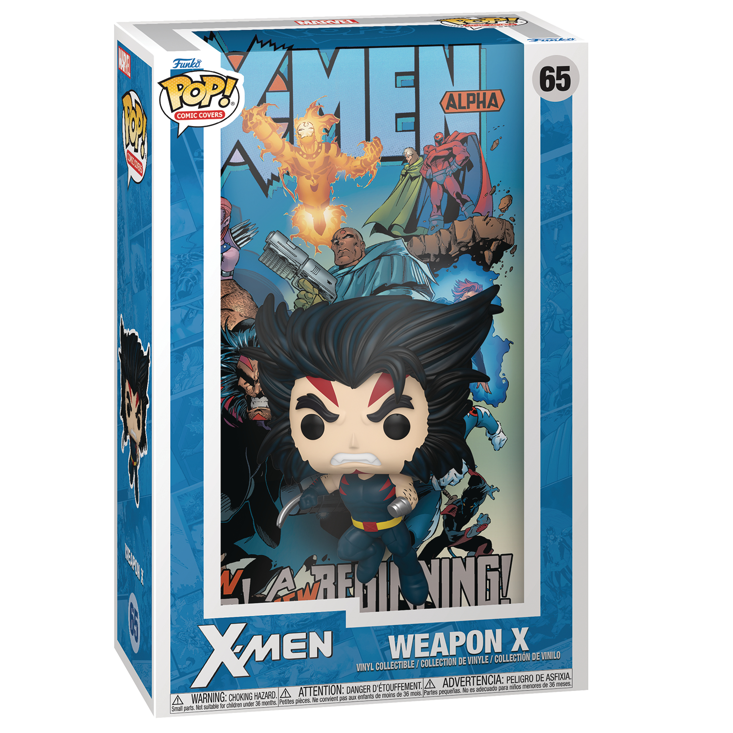 Pop Comic Cover Marvel Xmen Aoa Fig