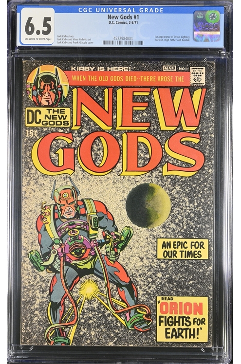 New Gods #1 Cgc 6.5