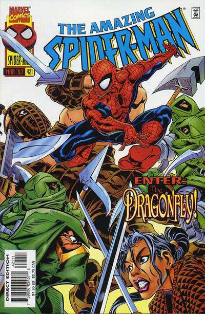 The Amazing Spider-Man #421 [Direct Edition]-Very Fine