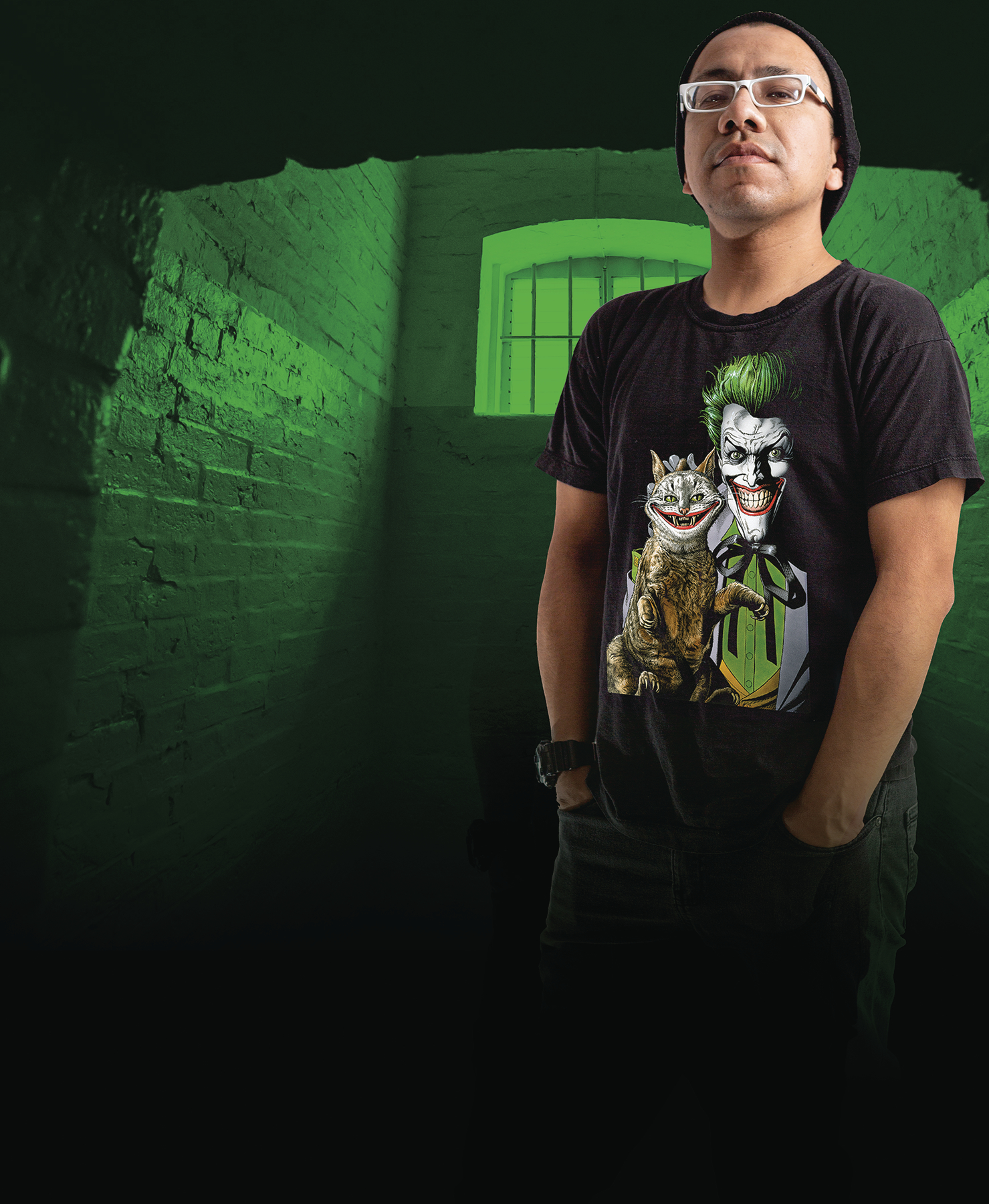 DC Joker Purfect Crime T-Shirt Lg(c 1-1-2)