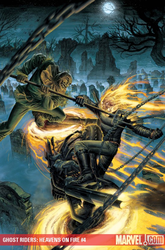 Ghost Riders Heavens On Fire #4 (2009)