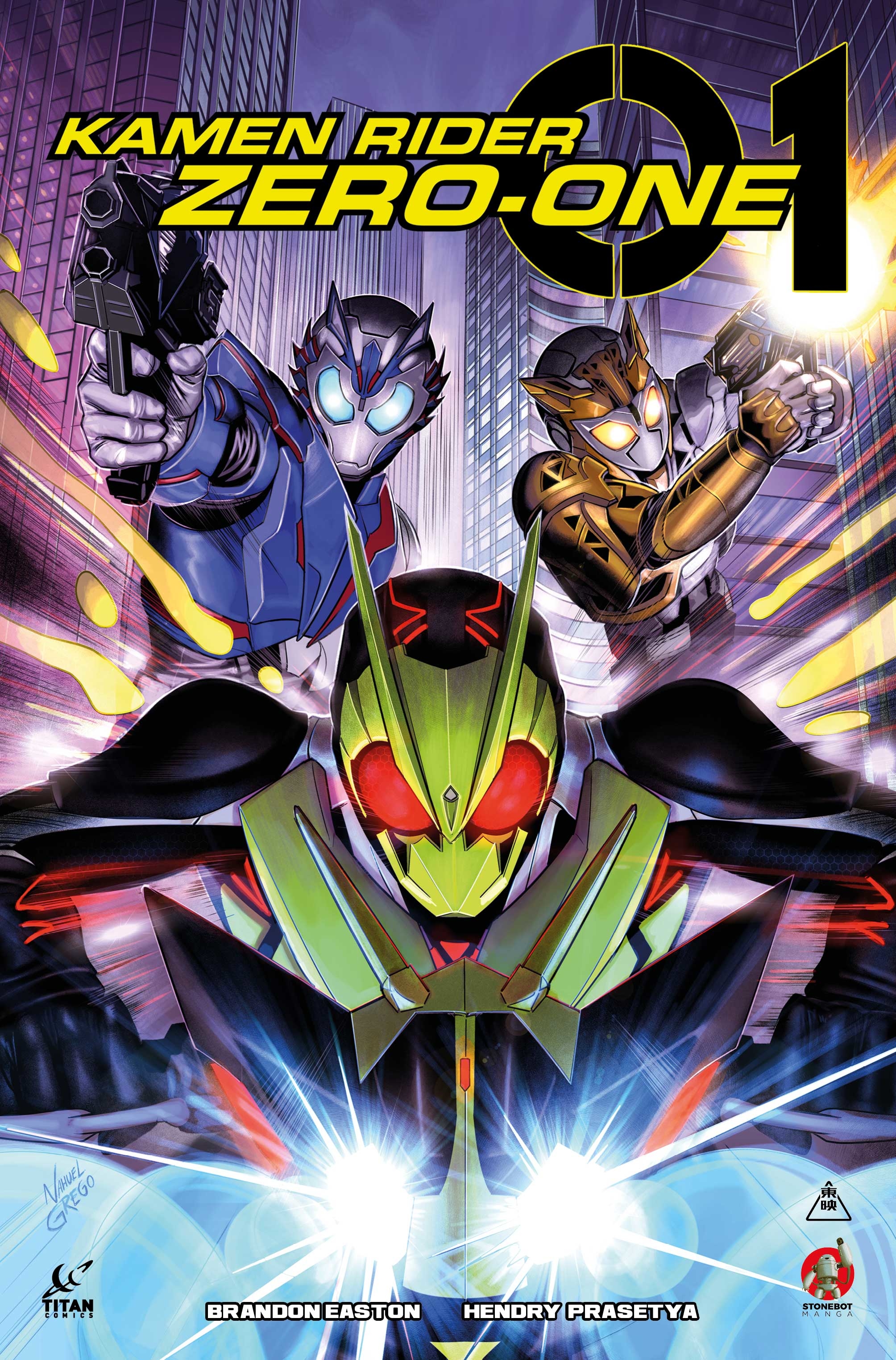 Kamen Rider Zero One #3 Cover B Grego