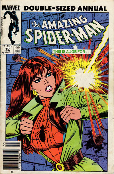 The Amazing Spider-Man Annual #19 [Newsstand]-Fine