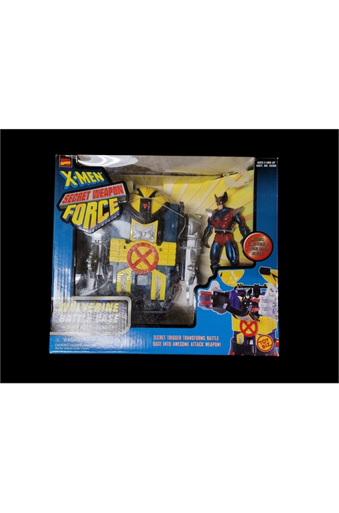 Toy Biz 1997 X-Men Secret Weapon Force Battle Base Wolverine - In Box - Pre-Owned