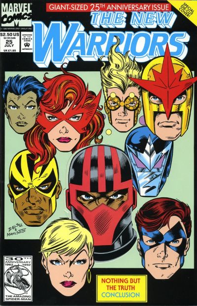 The New Warriors #25-Very Fine (7.5 – 9)