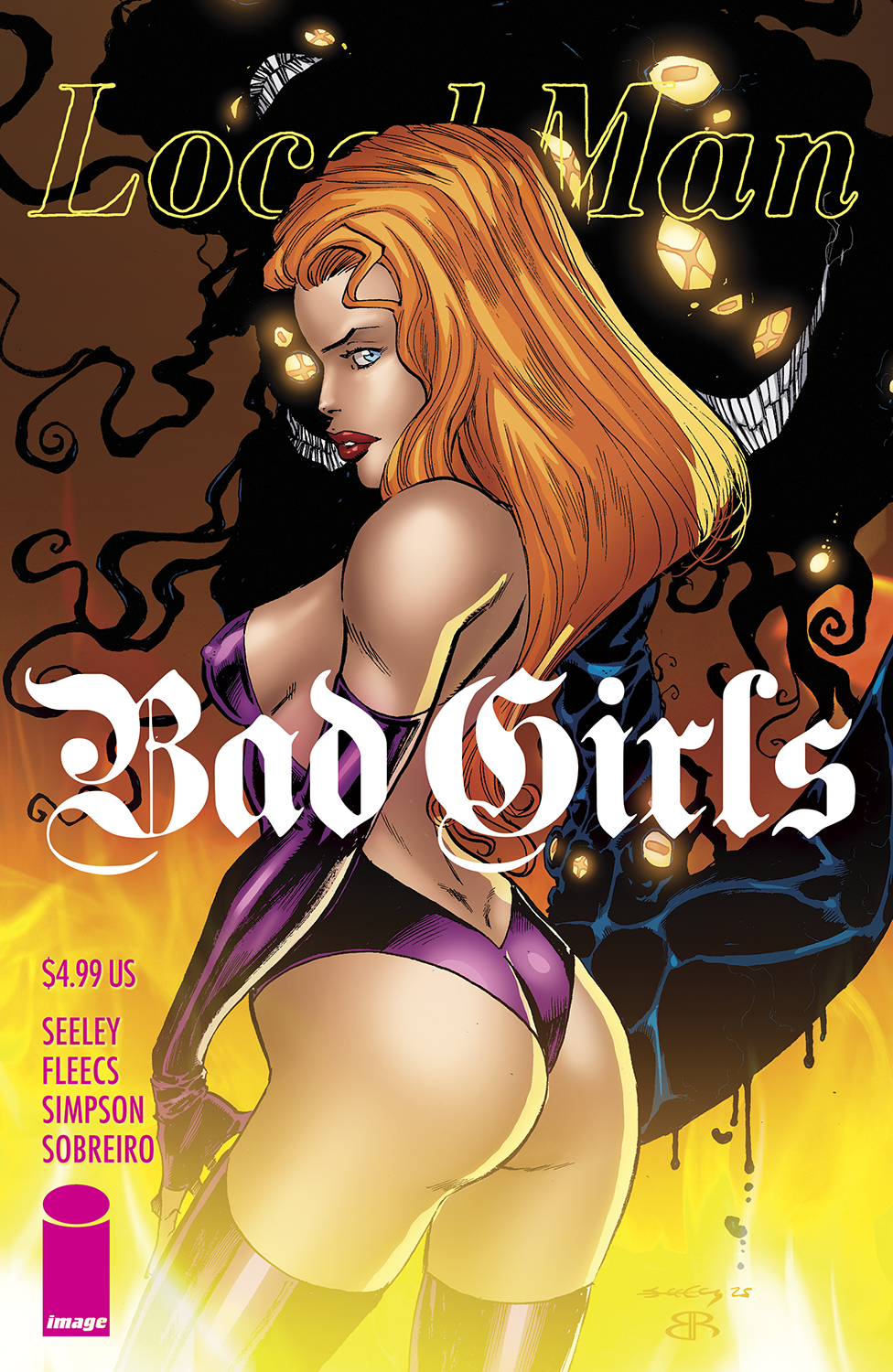 Local Man Bad Girls (One-Shot) Cover C Seeley & Reber