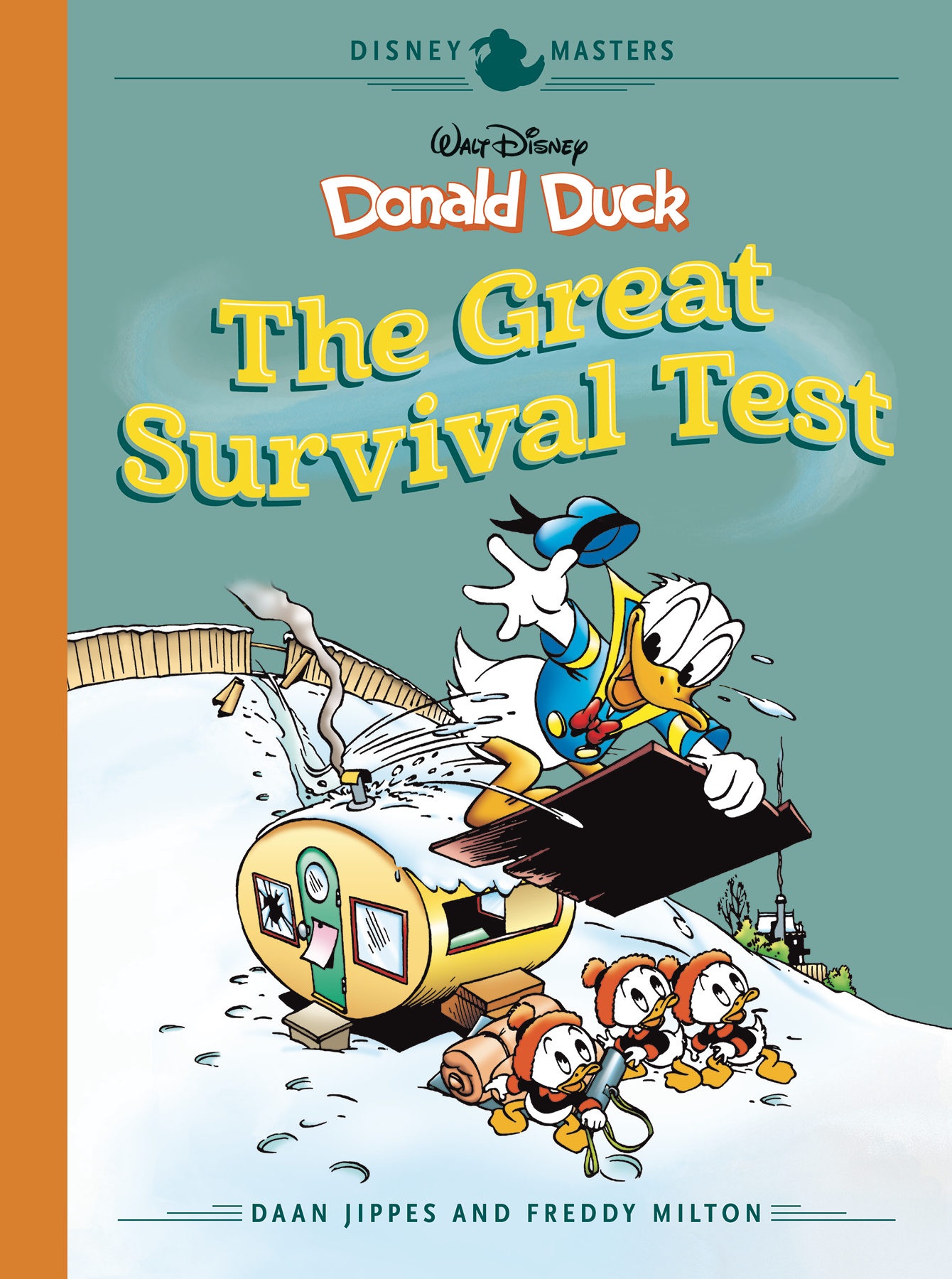 Disney Masters Hardcover Volume 4 Jippes Milton Donald Survival Test