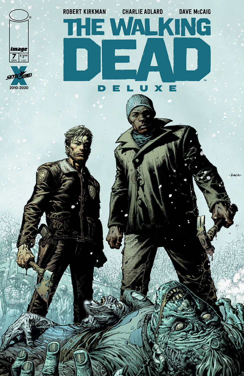 Walking Dead Deluxe #7 Cover A Finch & Mccaig (Mature)