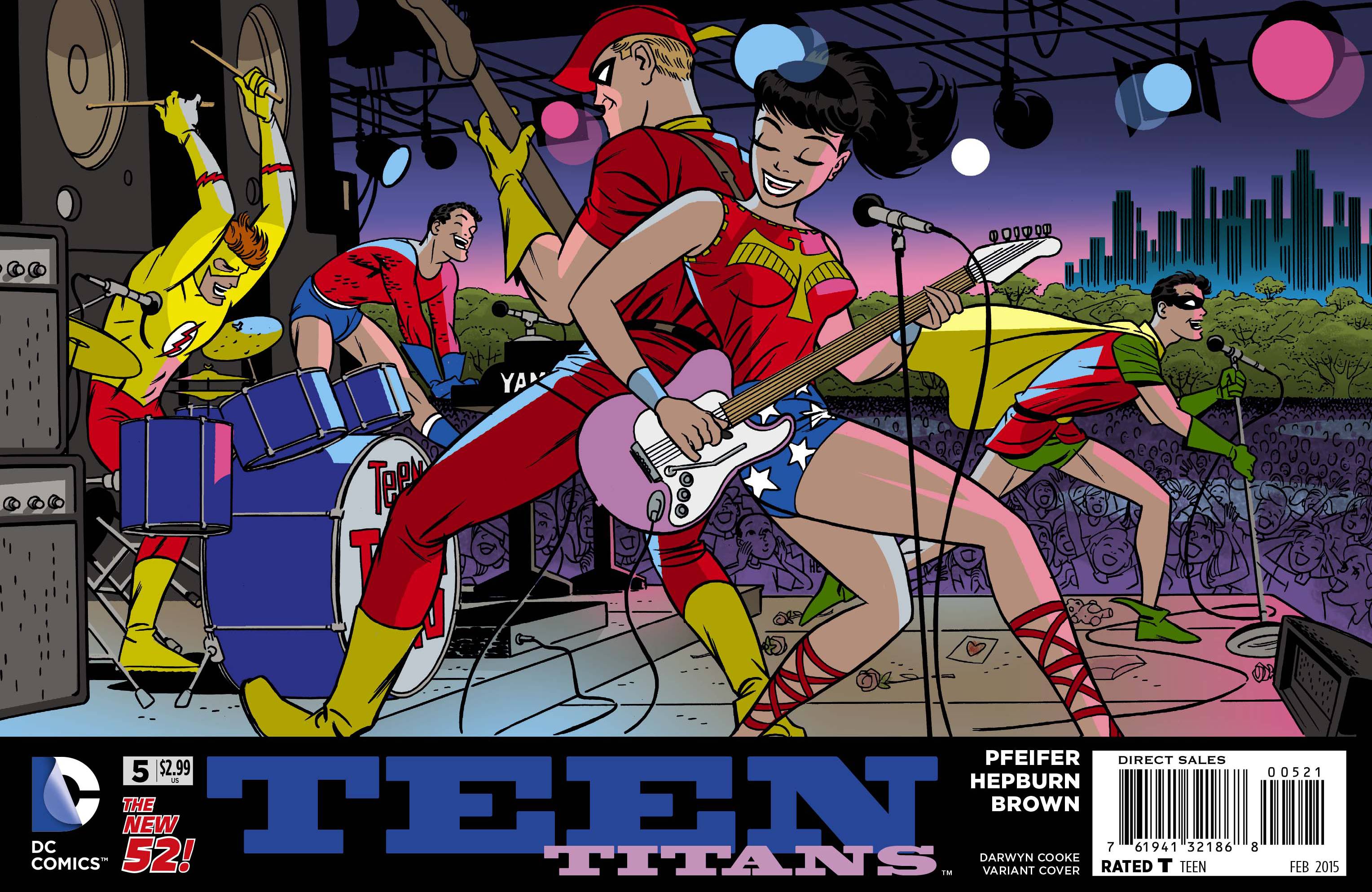 Teen Titans #5 Darwyn Cooke Variant Edition