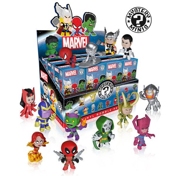 Marvel Comics Mystery Minis 24 Piece Blind Mystery Box Display (Price Is Per Figure)