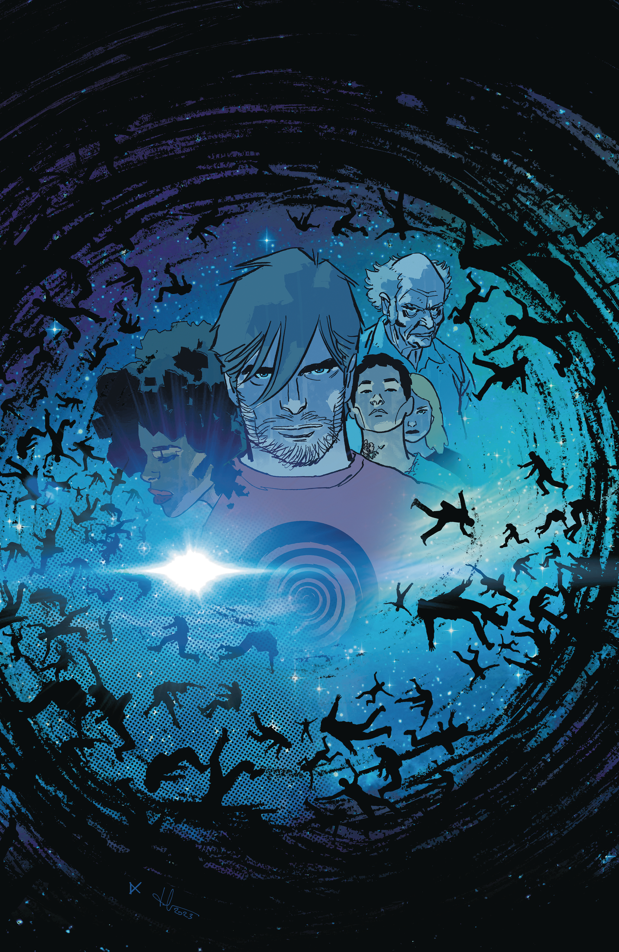 Displaced #1 Cover C 1 for 10 Incentive Casalanguida (Of 5)
