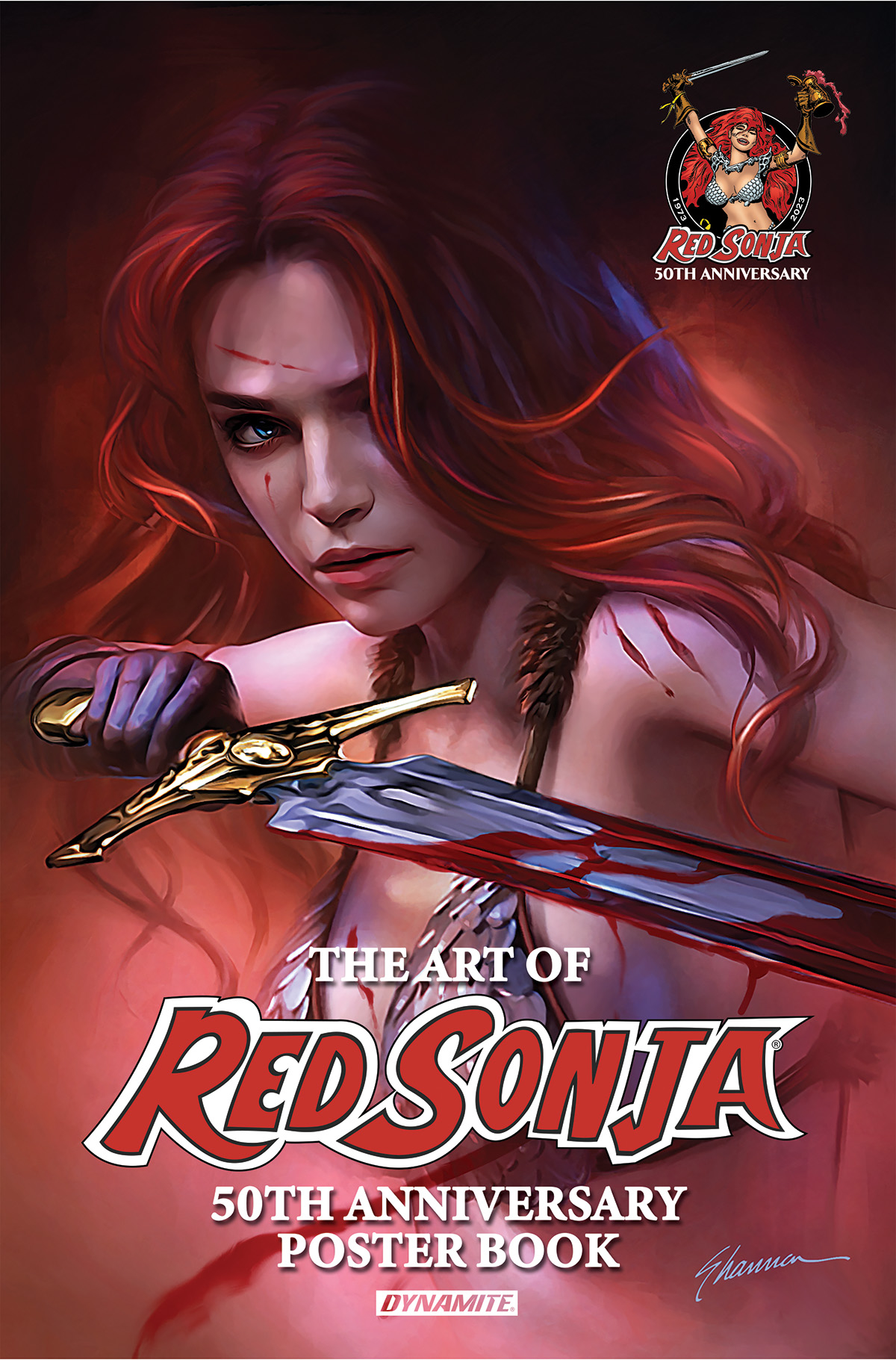 Red Sonja 50th Anniversary Poster Book (Paperback)