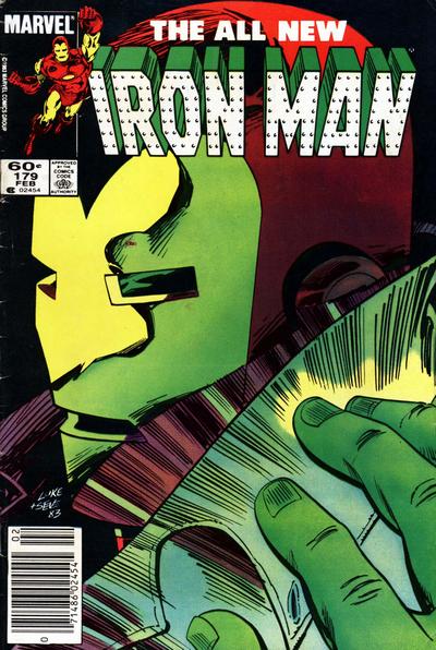 Iron Man #179 [Newsstand] - Fn/Vf 7.0