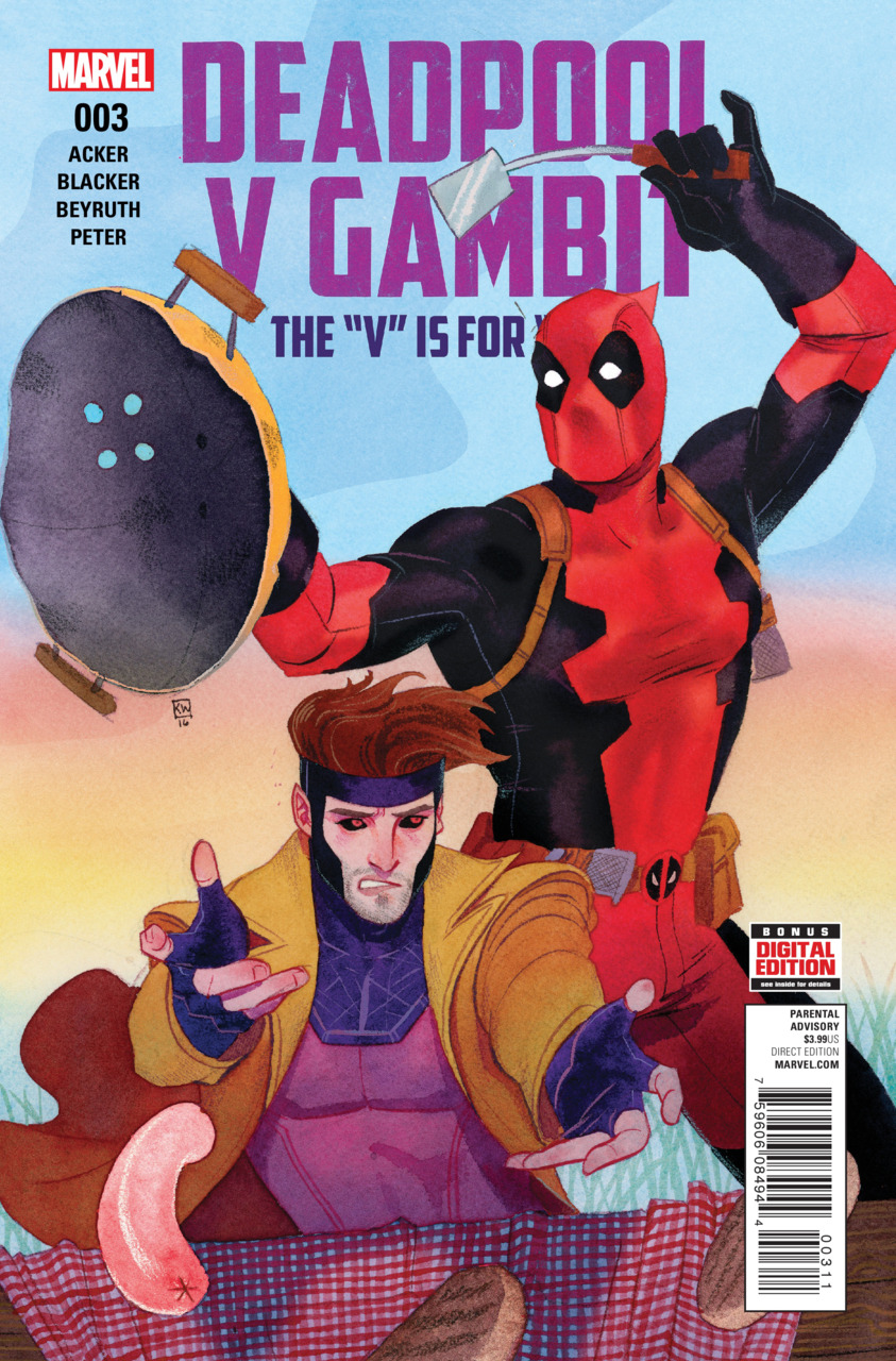 Deadpool V Gambit #3 (2016)