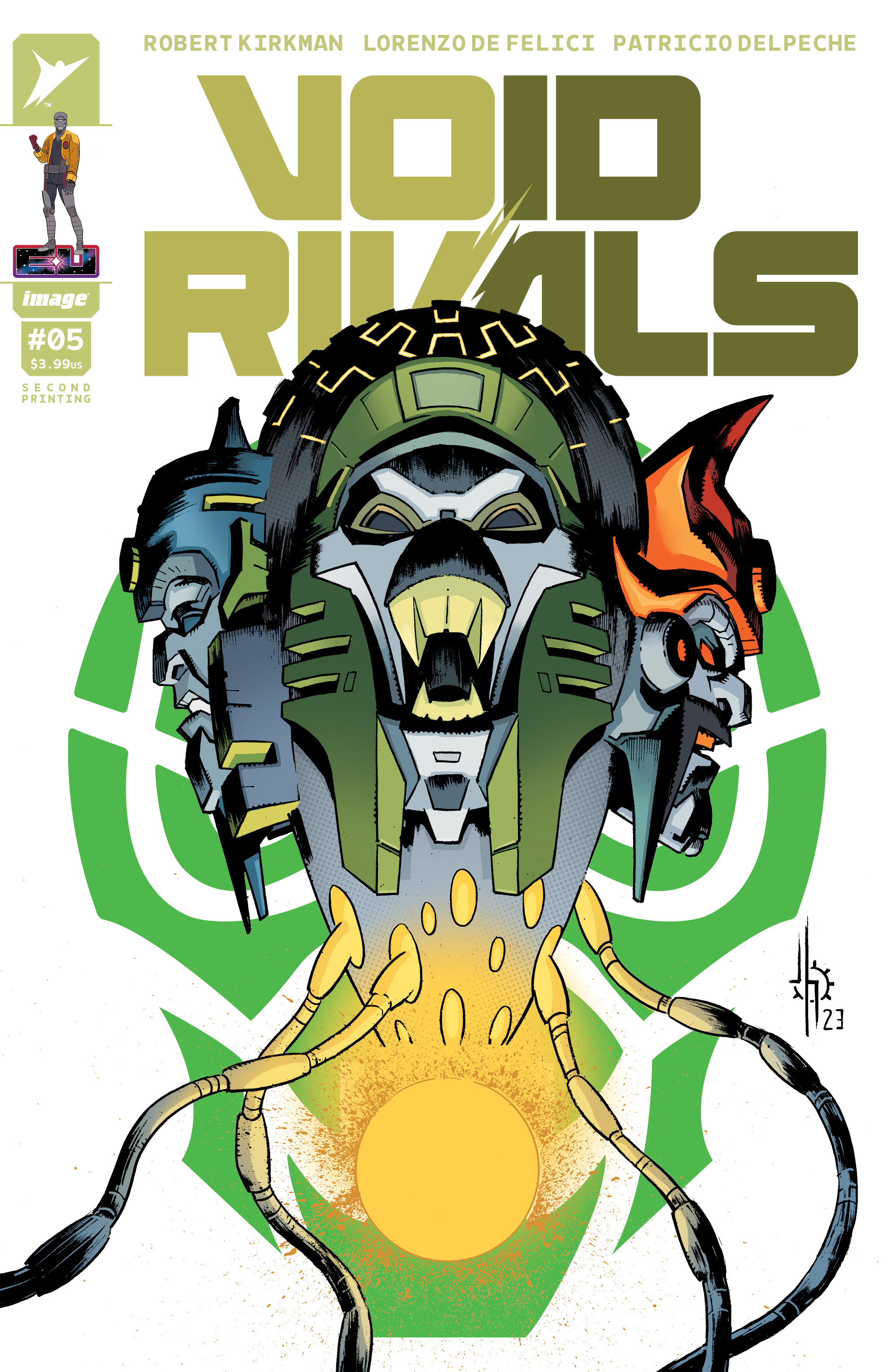 Void Rivals #5 Second Printing Cover B Jason Howard Variant