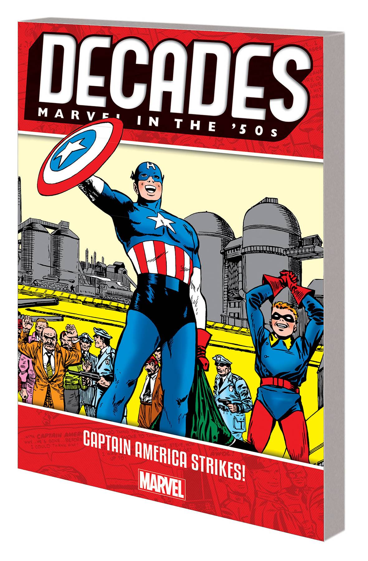 Decades Marvel 50's Graphic Novel Captain America Strikes