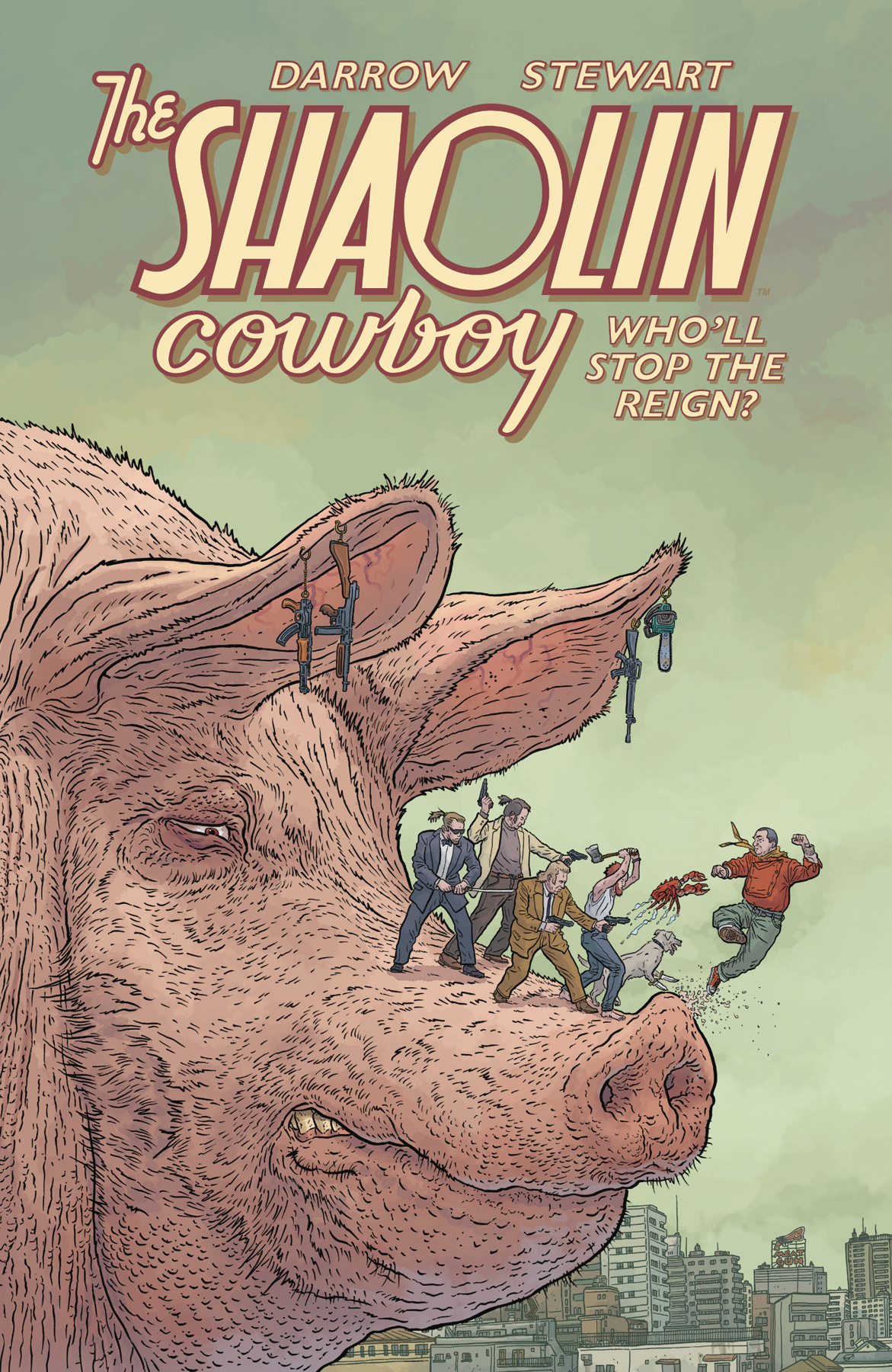 Shaolin Cowboy Who`ll Stop The Reign Graphic Novel (Mature)